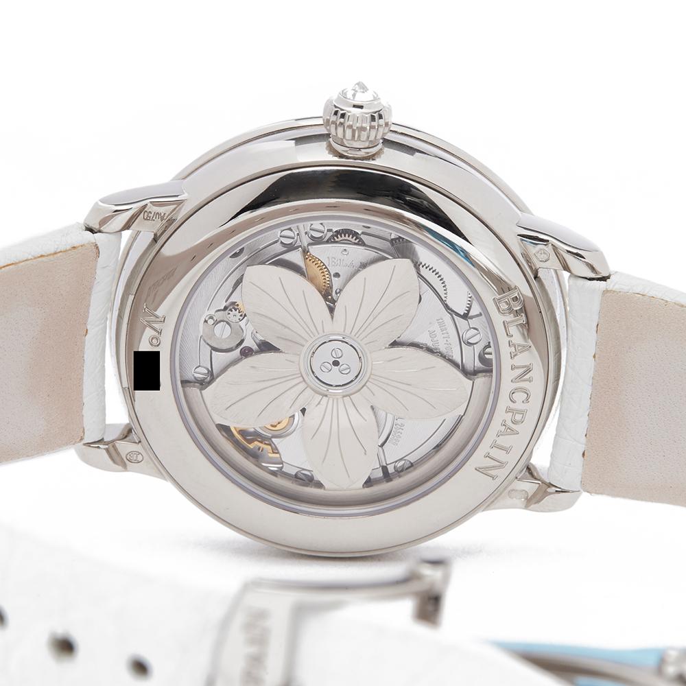Blancpain Femme 18k White gold 3650A3554L58B Wristwatch 1