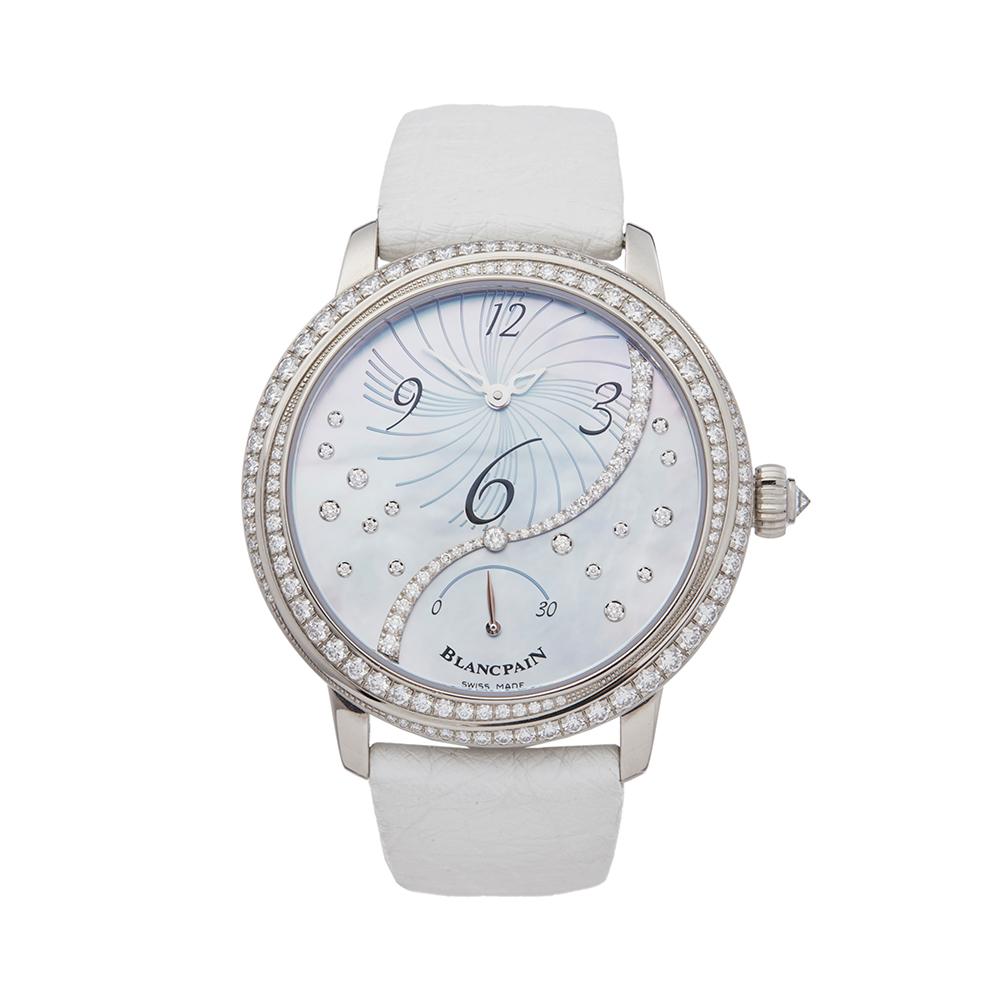 Blancpain Femme 18k White gold 3650A3554L58B Wristwatch