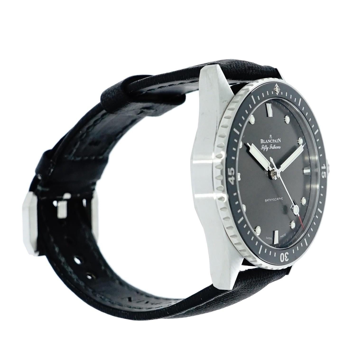 Women's or Men's Blancpain Fifty Fathoms Bathyscaphe 5005-1110-B52A