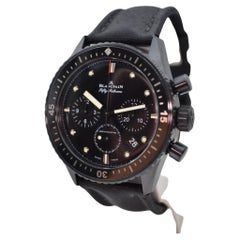 Used Blancpain Fifty Fathoms Bathyscaphe Flyback Chronograph Ceramic 5200-0130-B52A