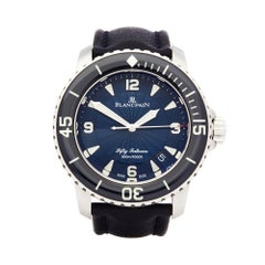 Blancpain Fifty Fathoms Stainless Steel 5015D-1140-52B