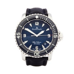 Blancpain Fifty Fathoms Edelstahl 5015D-1140-52B