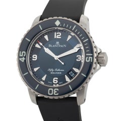 Blancpain Fifty Fathoms Titanium Watch 5015-12B40-O52A