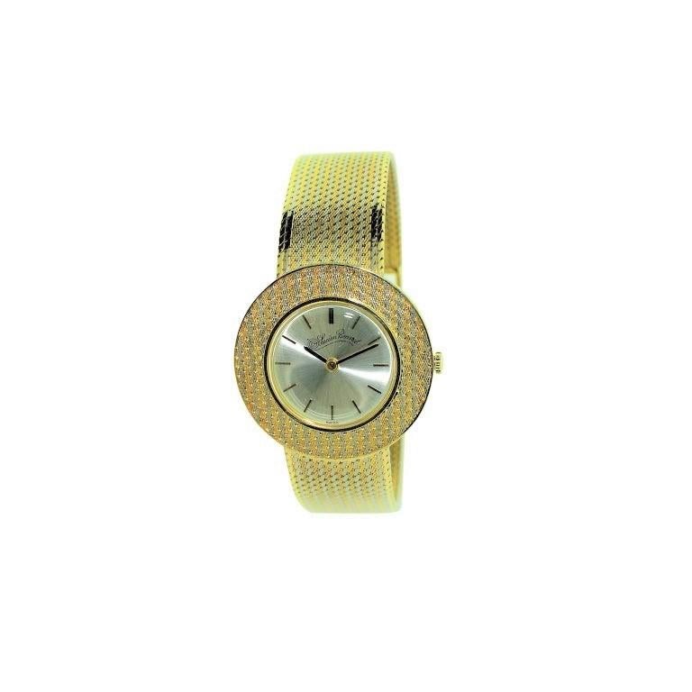Women's or Men's Blancpain for Lucien Piccard Tricolor Gold Manual Watch with Box and All Papers