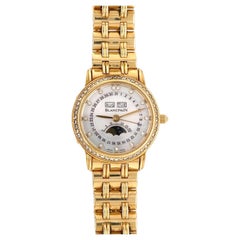 Blancpain Gold and Diamond "Villeret" Watch