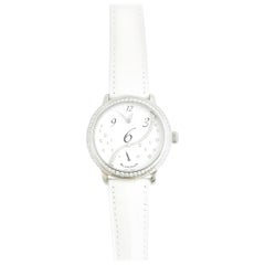 Blancpain Heure Decentree Diamond Stainless Ladies Watch White Dial Automatic