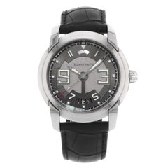 Blancpain L-Evolution 8 Days Black Steel Automatic Men's Watch 8805-1134-53B