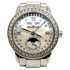 Orologio Blancpain Ladybird con diamante in acciaio inossidabile