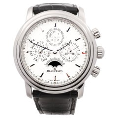 Blancpain Leman 0 2685F-1127-53B Men Stainless Steel Perpetual Calendar Flyback