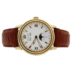 Reloj Blancpain Leman Calendario Completo Oro Amarillo 18k 38mm