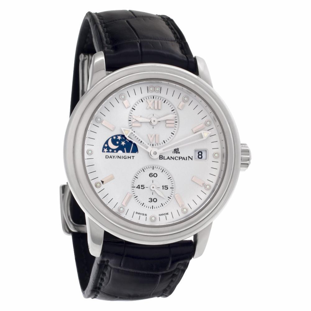 Blancpain Leman 2160-1127-53, White Dial, Certified and Warranty In Excellent Condition For Sale In Miami, FL