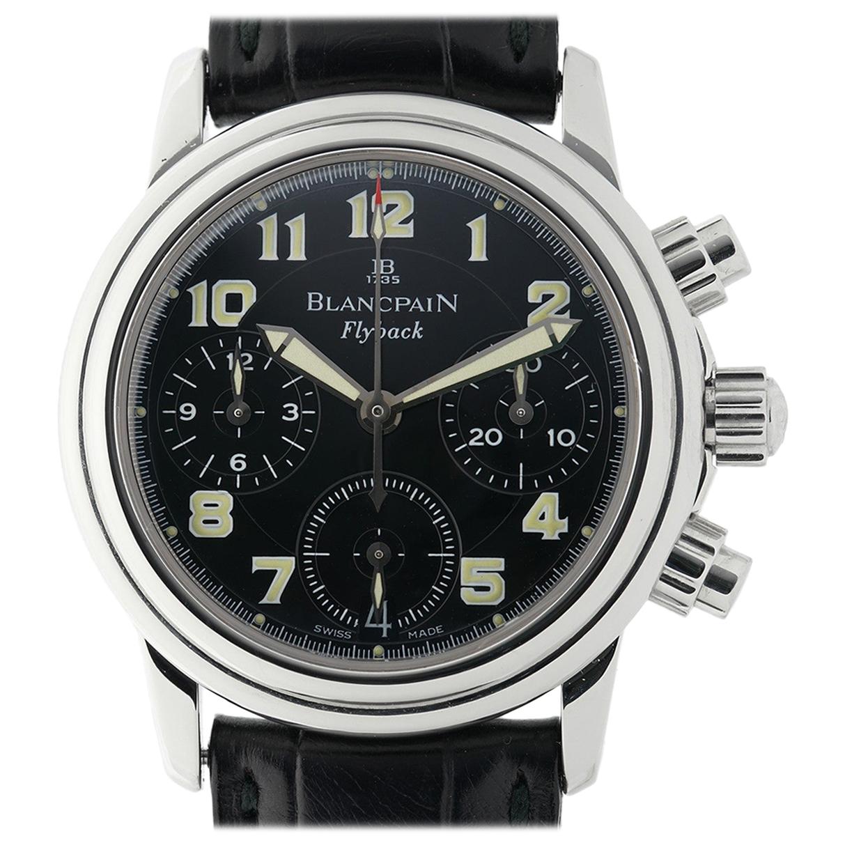 Blancpain Leman 2385F, Black Dial, Certified and Warranty