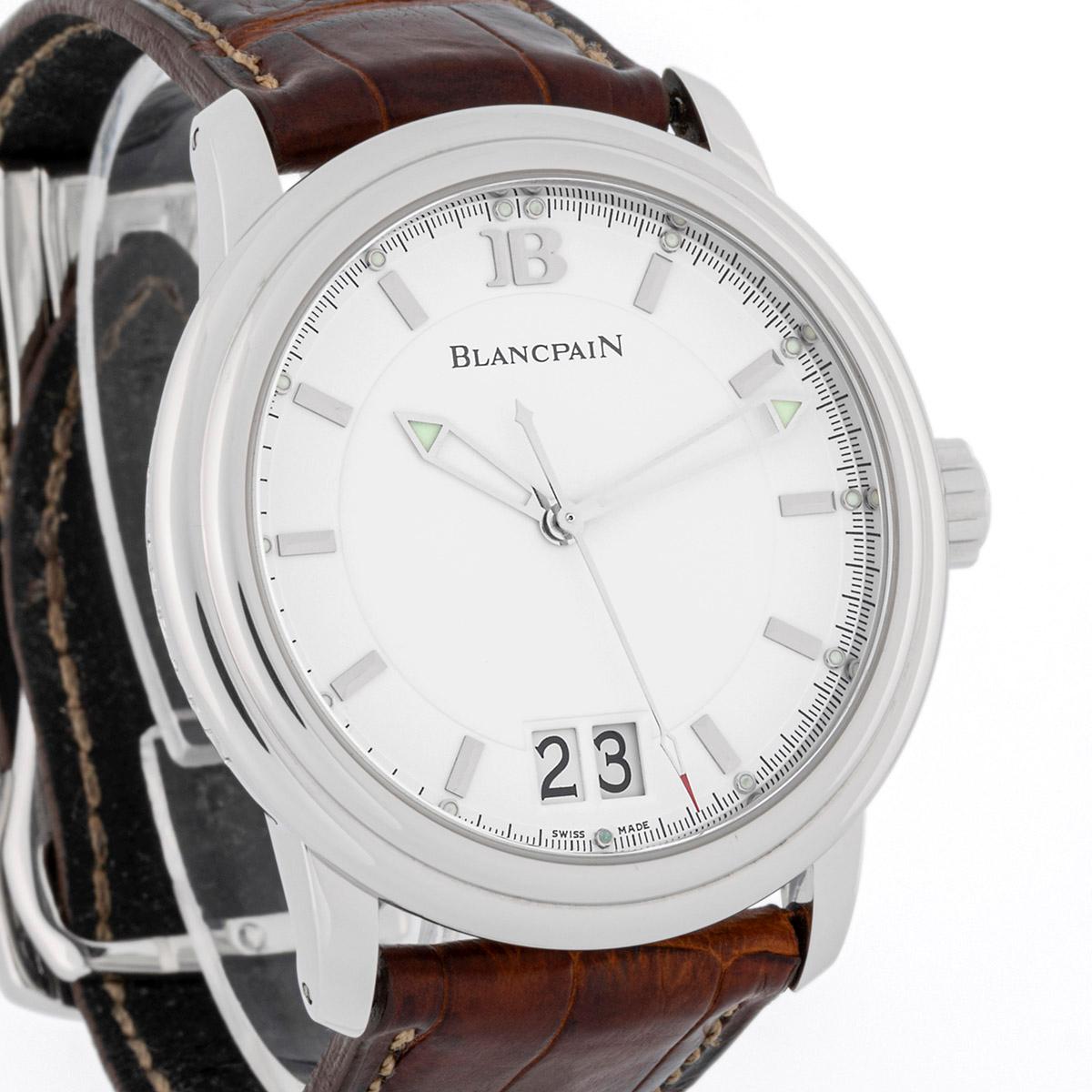 Men's Blancpain Leman Big Date 40mm reference 2850 For Sale