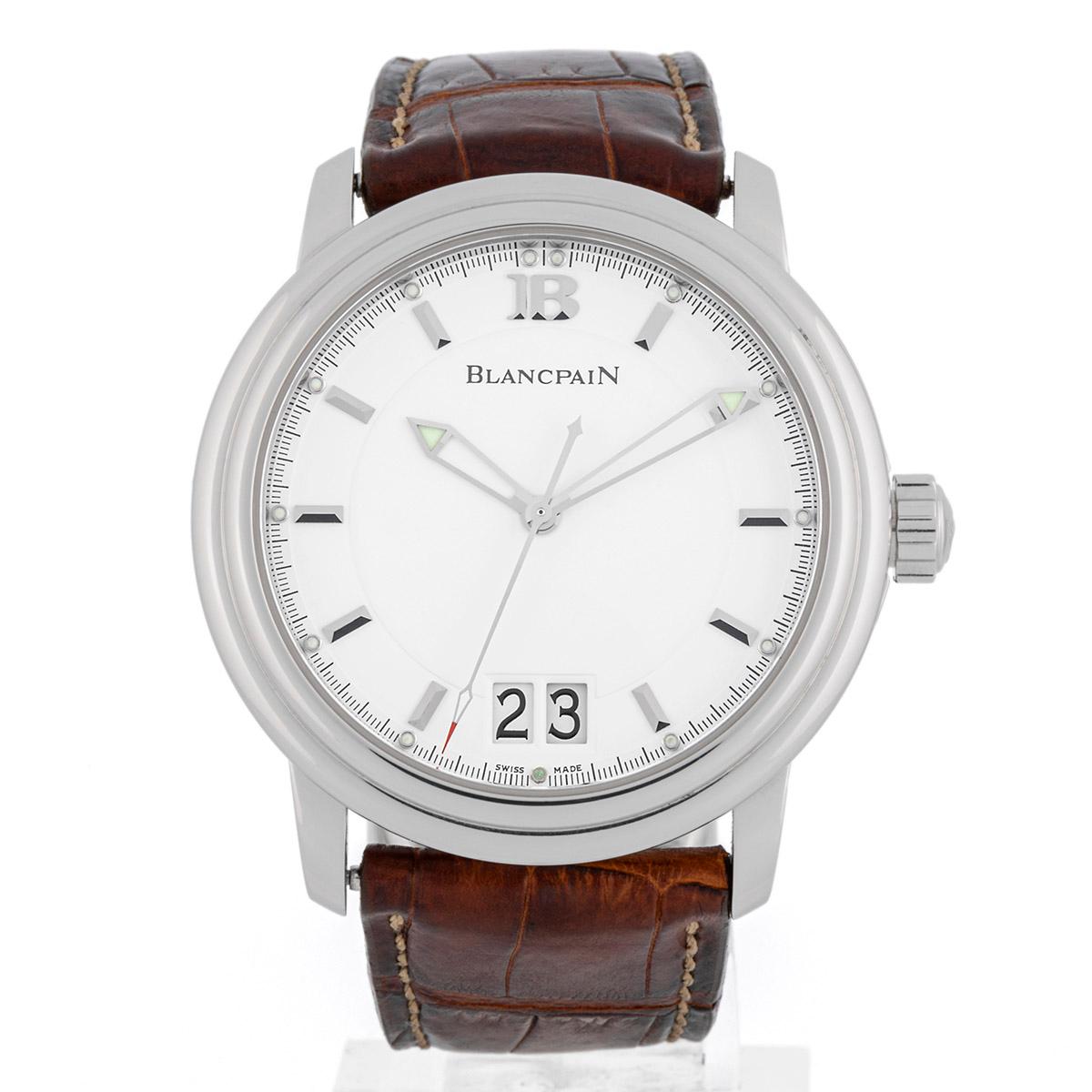 Blancpain Leman Big Date 40mm reference 2850 For Sale 3