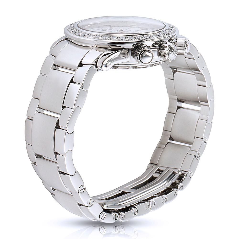 Blancpain Leman Flyback 2385F Chrononograph Women's Watch in Steel & Diamond 2