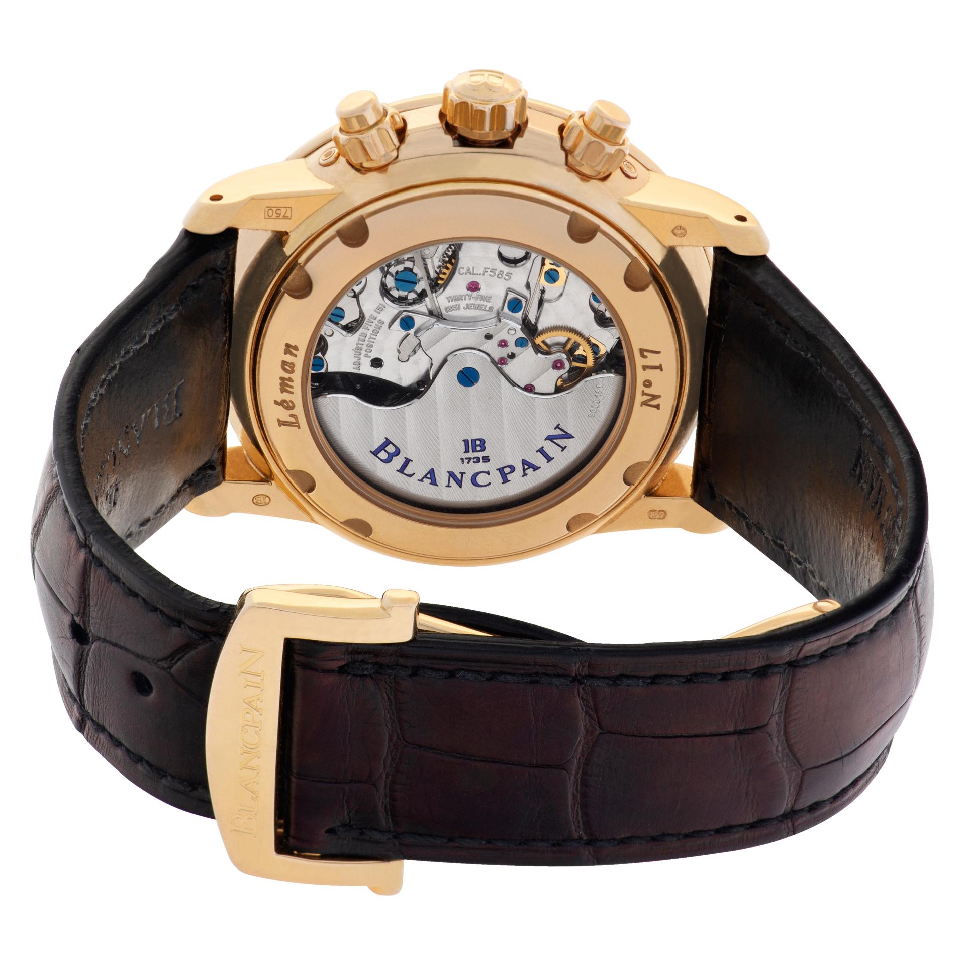 Blancpain Leman Perpetual In Excellent Condition In Surfside, FL