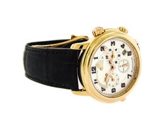 Blancpain Rose Gold Leman Reveil Self-Winding Wristwatch