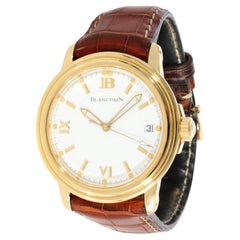 Blancpain Léman Ultra Slim 2100-1418-53 Orologio unisex in oro giallo
