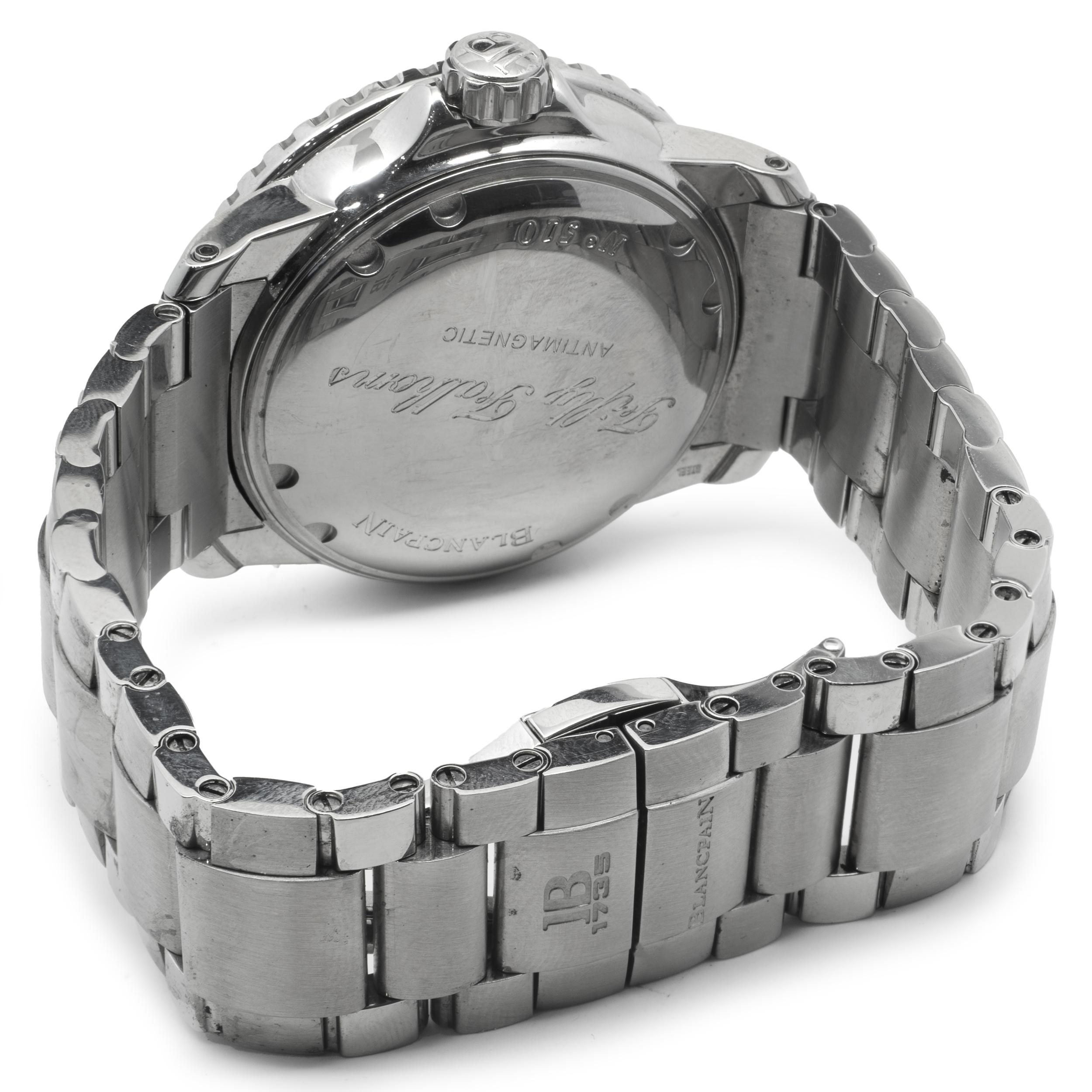 Blancpain Stainless Steel Fifty Fathoms In Excellent Condition In Scottsdale, AZ