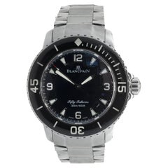 Used Blancpain Stainless Steel Fifty Fathoms