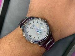 Blancpain Stainless Steel Triple Calendar Bracelet Watch