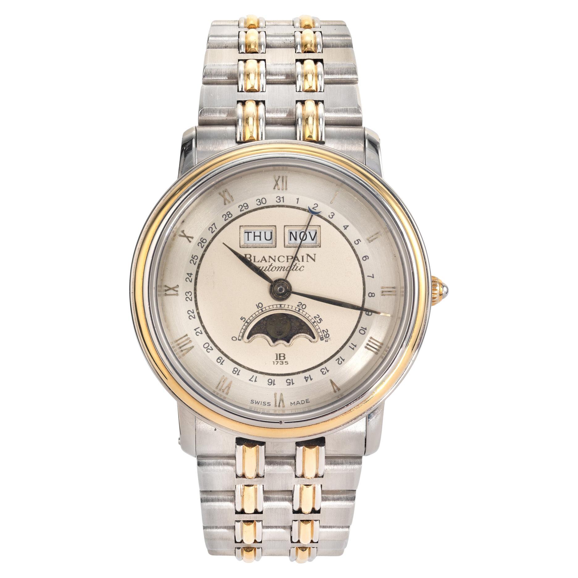 Reloj de pulsera Blancpain Vileret Oro Amarillo Acero Hombre en venta