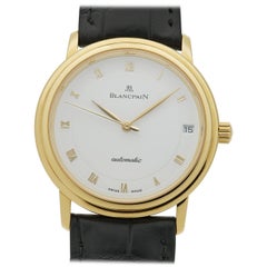 Blancpain Villeret 1151-1418-55, Weißes Zifferblatt, zertifiziert und mit Garantie