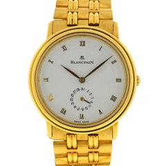 Blancpain Villeret 4795 Automatic Watch 18K Yellow Gold