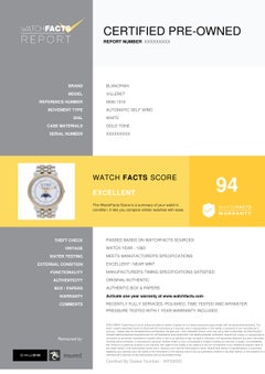 Blancpain Villeret 6595-1318; Certified and Warranty
