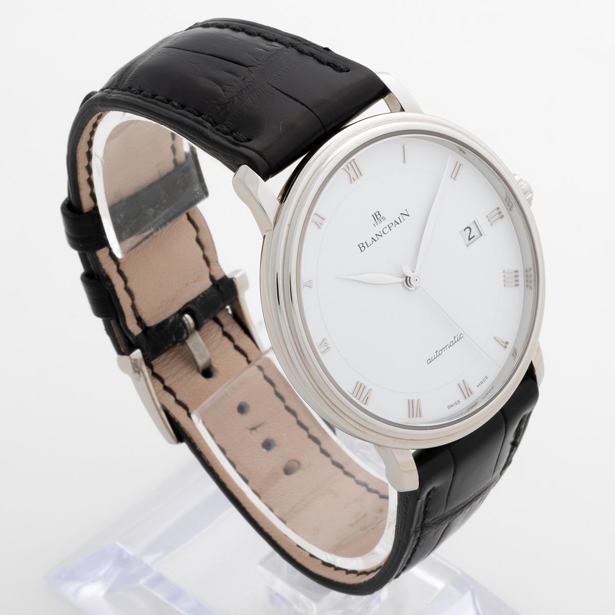 Blancpain Villeret Automatic Ultra Thin, Ref 6223 1127. Complete Set, 2016 In Good Condition For Sale In Canterbury, England