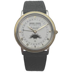 Blancpain Villeret Kompletter Kalender Mondphase 18k Gelbgold & Stahl 34mm