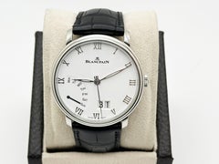 Blancpain Villeret Grande Date Jour Rétrograde 6668-1127 Steel Box Paper 40mm