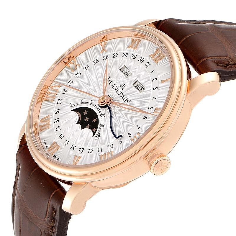 Blancpain Villeret Monopoussoir Rose Gold Men's Watch 6685-3642a-55b 2