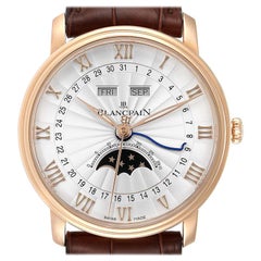 Blancpain Villeret Monopoussoir Rose Gold Men's Watch 6685-3642a-55b