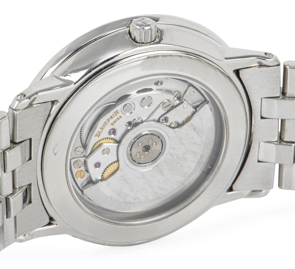Blancpain Villeret Platinum Diamond Set Watch 4795-4227-34 1
