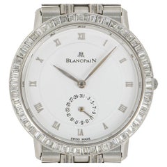 Blancpain Villeret Platin-Diamant-Set-Uhr 4795-4227-34