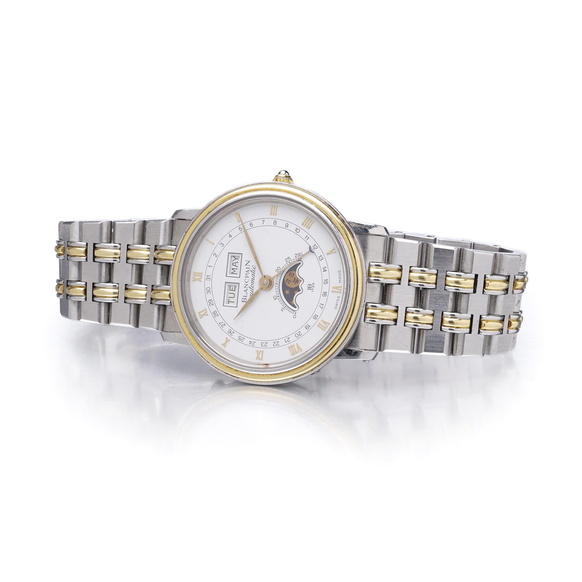 da uomo o donna Blancpain Villeret Ref. 6595 Calendario Triplo Fasi Lunari, anni '90 in vendita