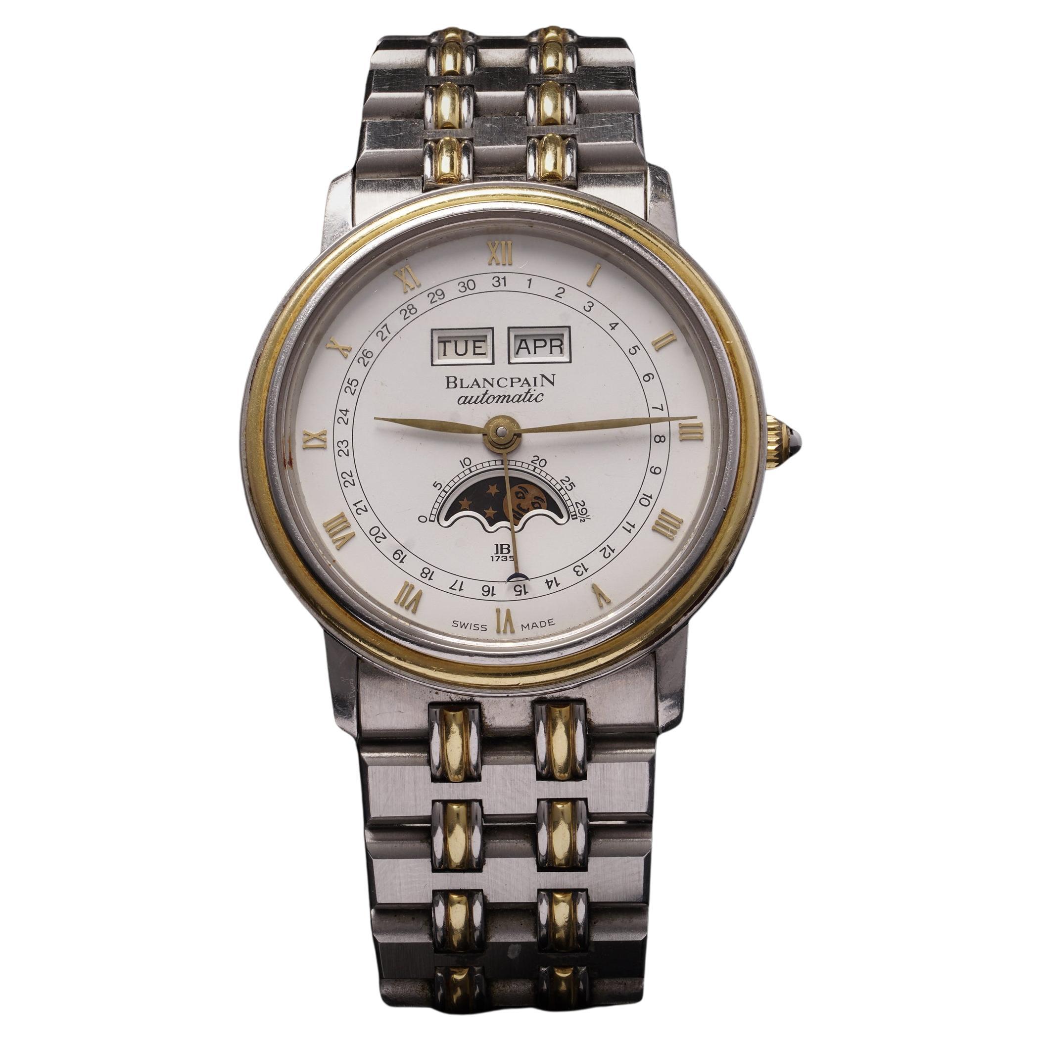 Blancpain Villeret Ref. 6595 Moon Phase Triple Calendar, 1990s