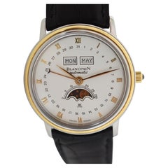 Blancpain Villeret Dreifacher Kalender Mondphase Automatik Stahl Gold, 1989
