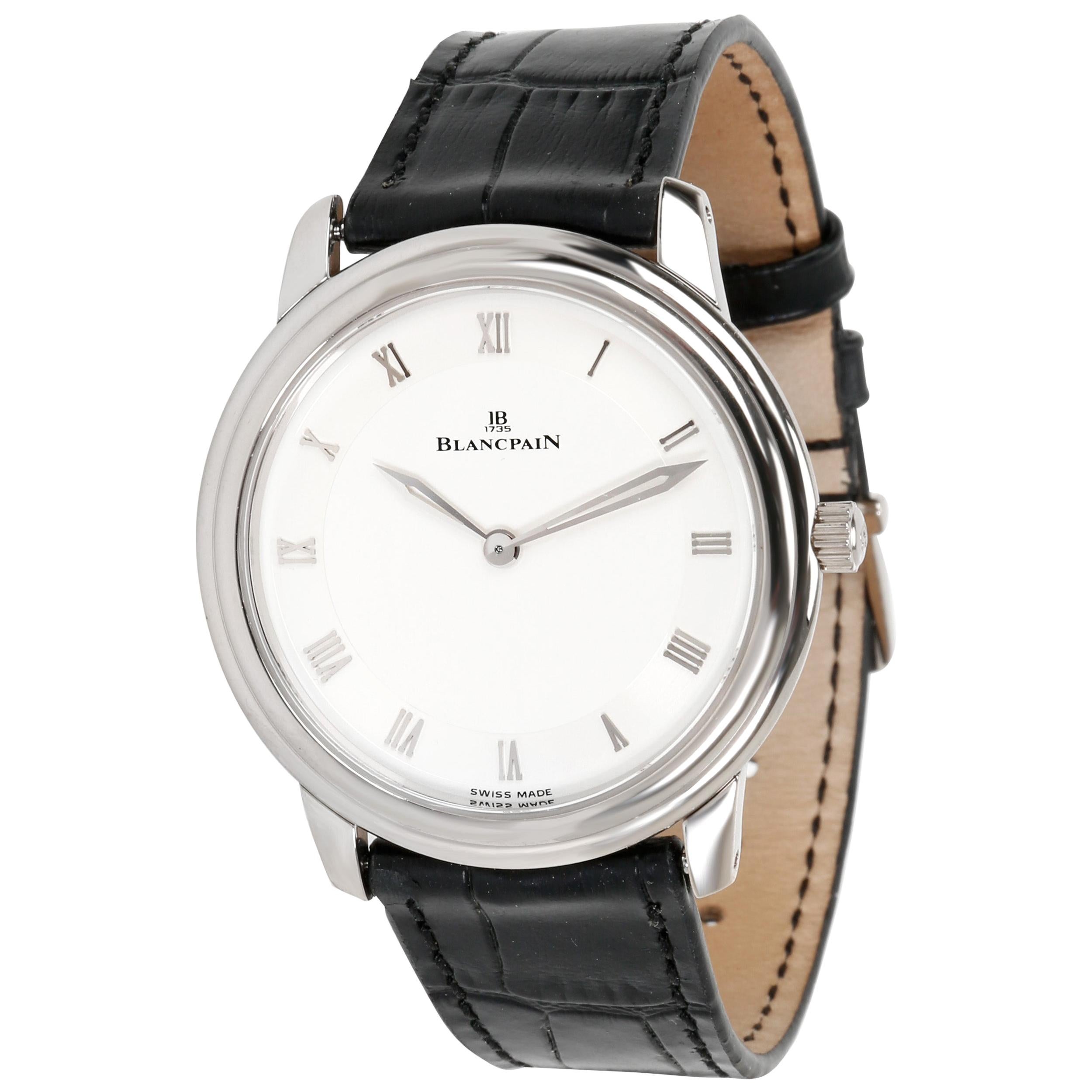 Blancpain Villeret Ultra Slim 0028.1527.55 Men's Watch in 18 Karat White Gold