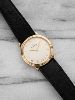 Blancpain Villeret Ultra-Slim 18K YG Silver Roman Dial Automatic 33mm