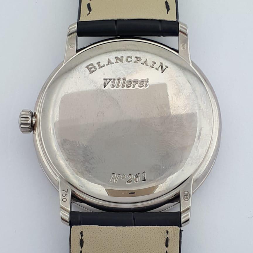 Blancpain - Villeret Ultra-Slim - Ref: 4063-1961-55 - Herren im Angebot 7