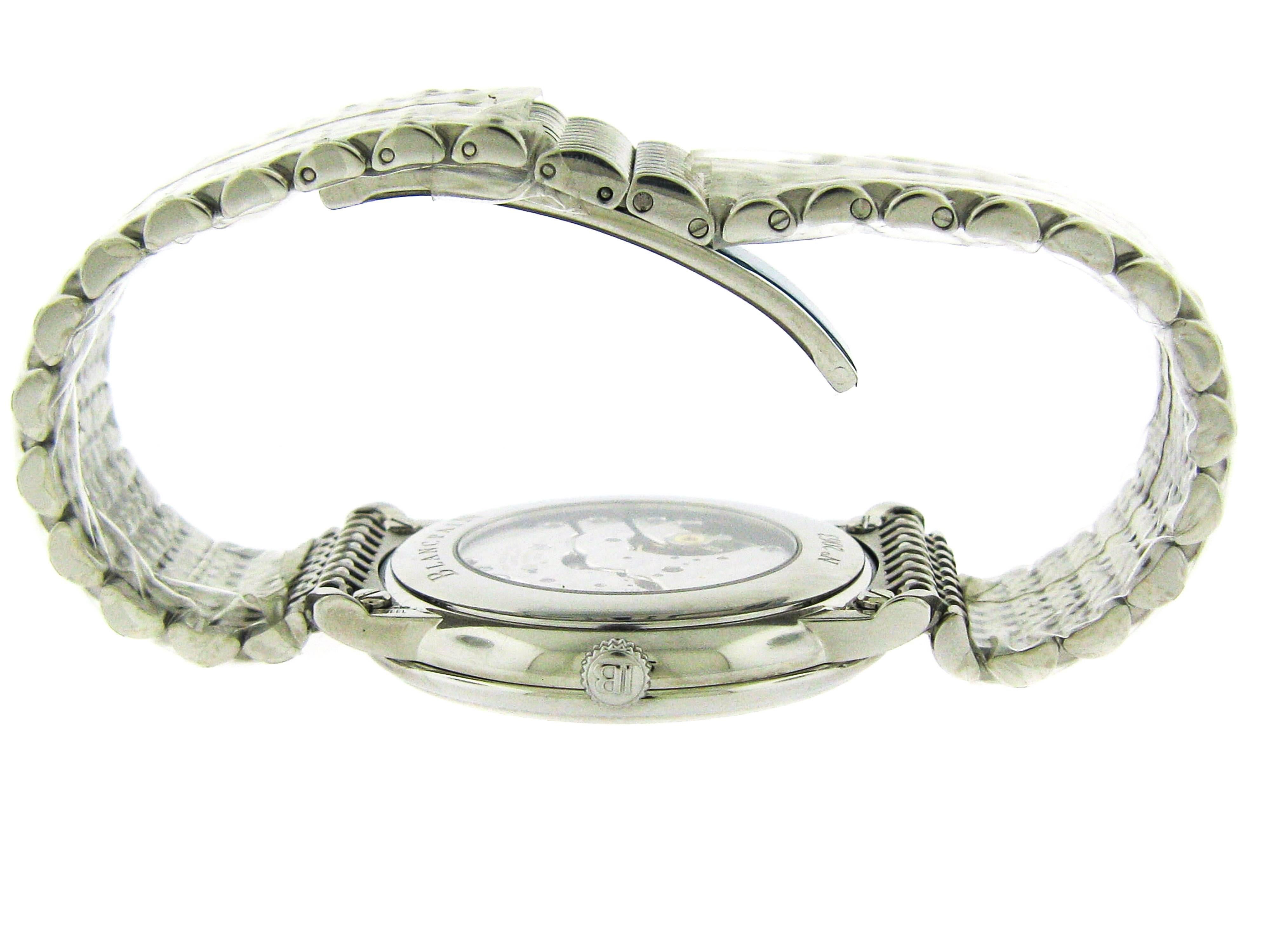 Women's or Men's Blancpain Stainless Steel Villeret Ultra Slim Self-Winding Wristwatch