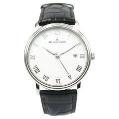 Blancpain Villeret Ultraplate 6651 1127 55B White Dial