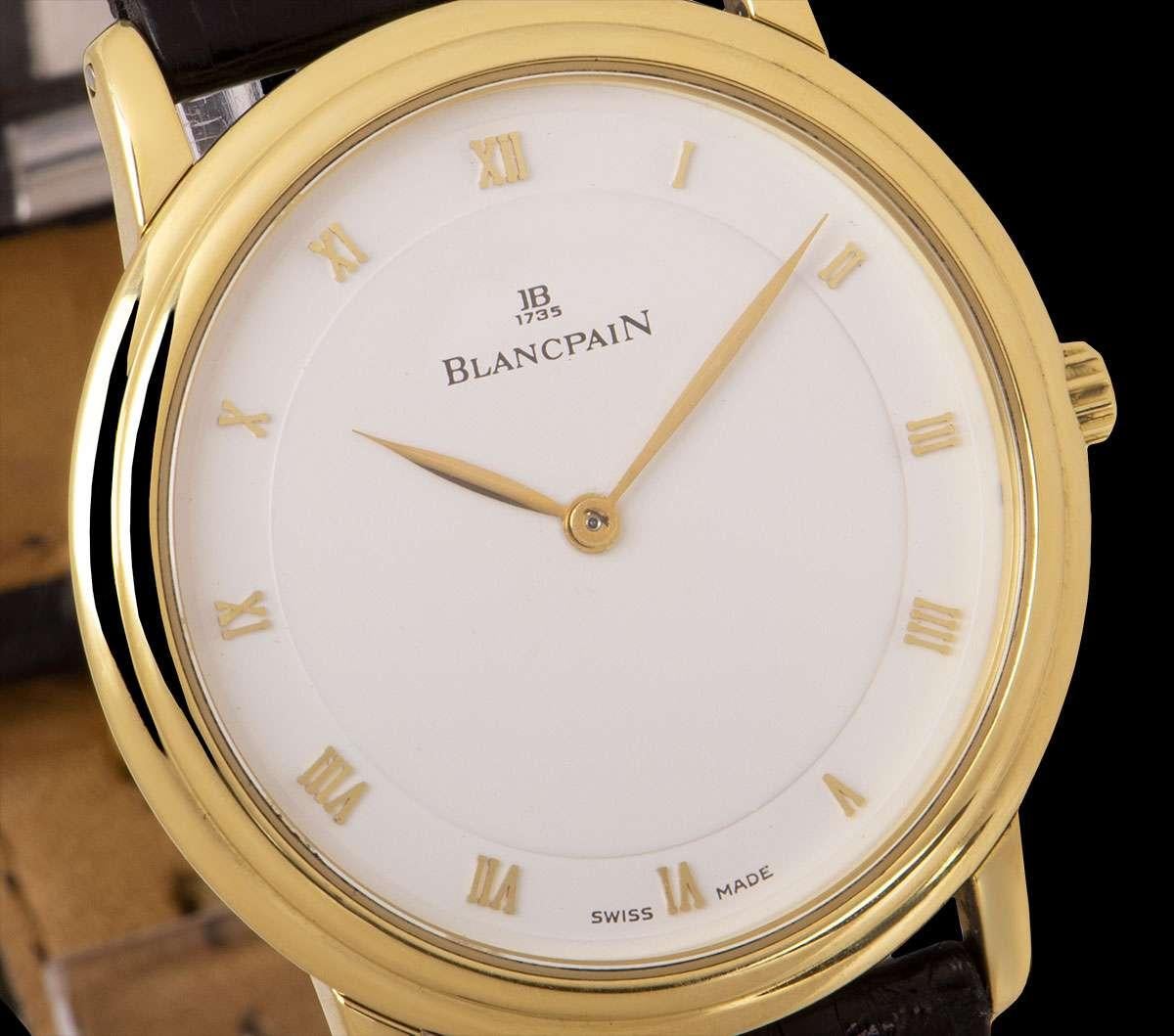 blancpain villeret gold