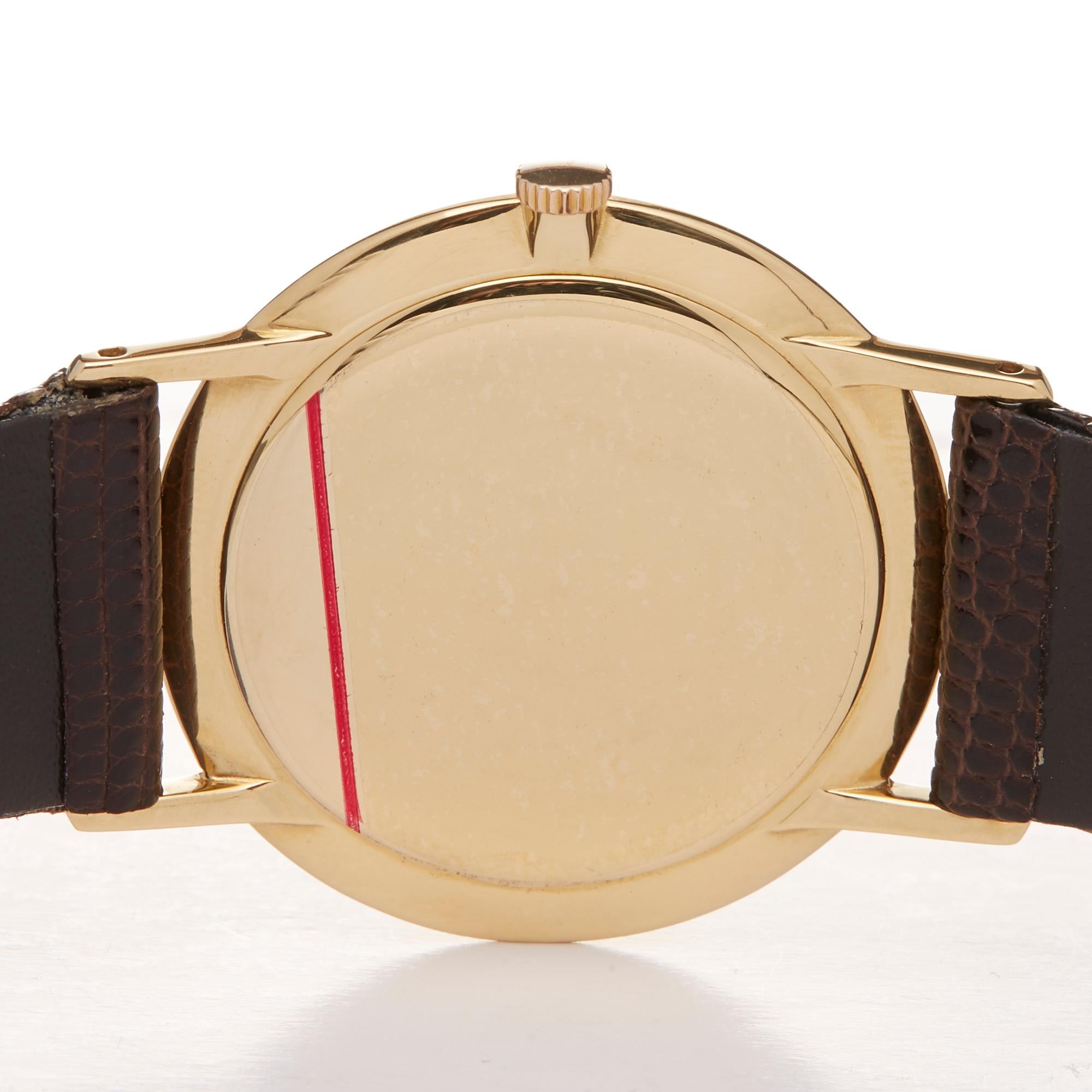 Blancpain Vintage 18 Karat Yellow Gold 2850 Wristwatch 3