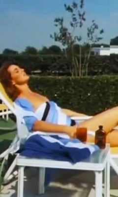 Au bord de la piscine  -    signé et numéroté