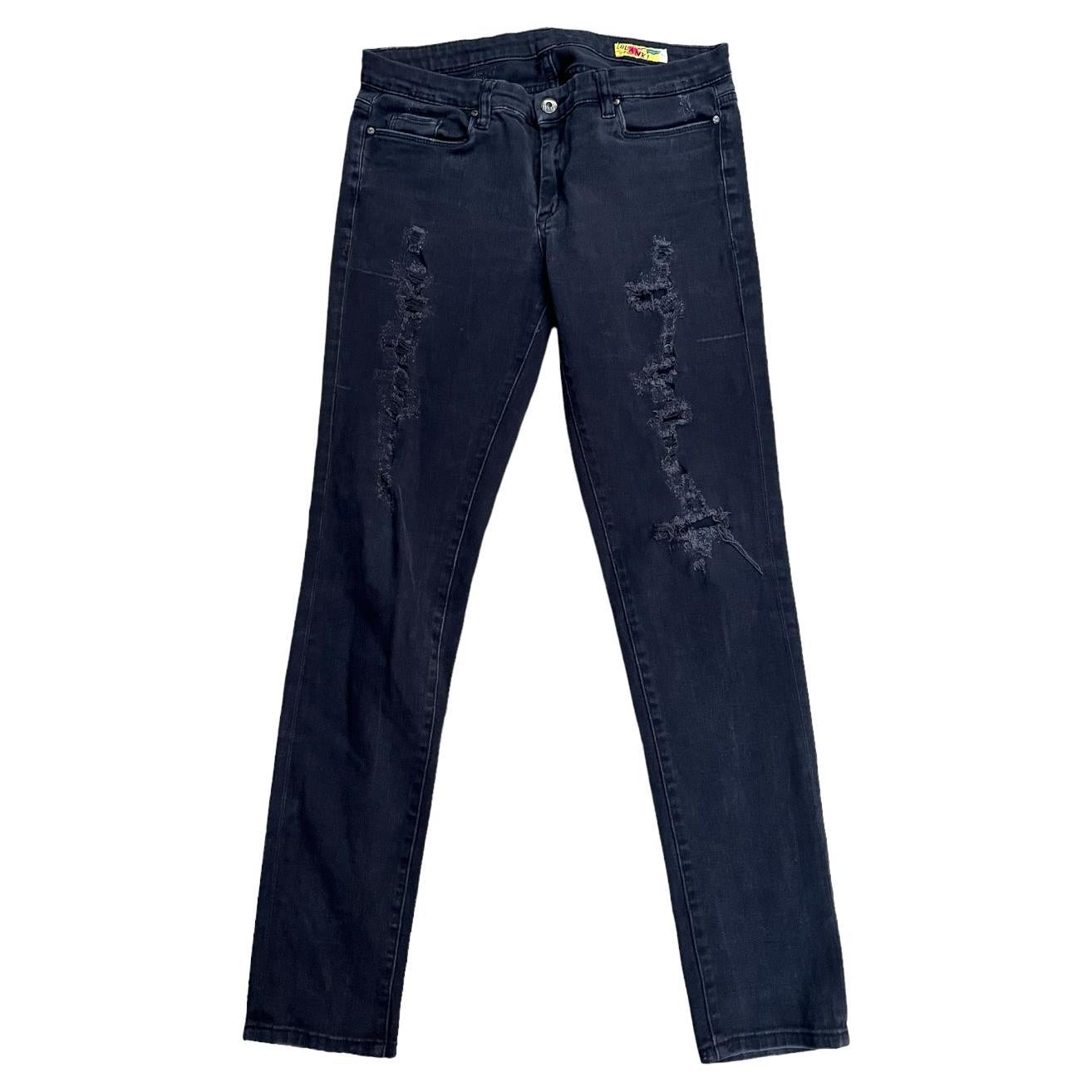 Blanki Black Denim Jeans, Size 31 For Sale