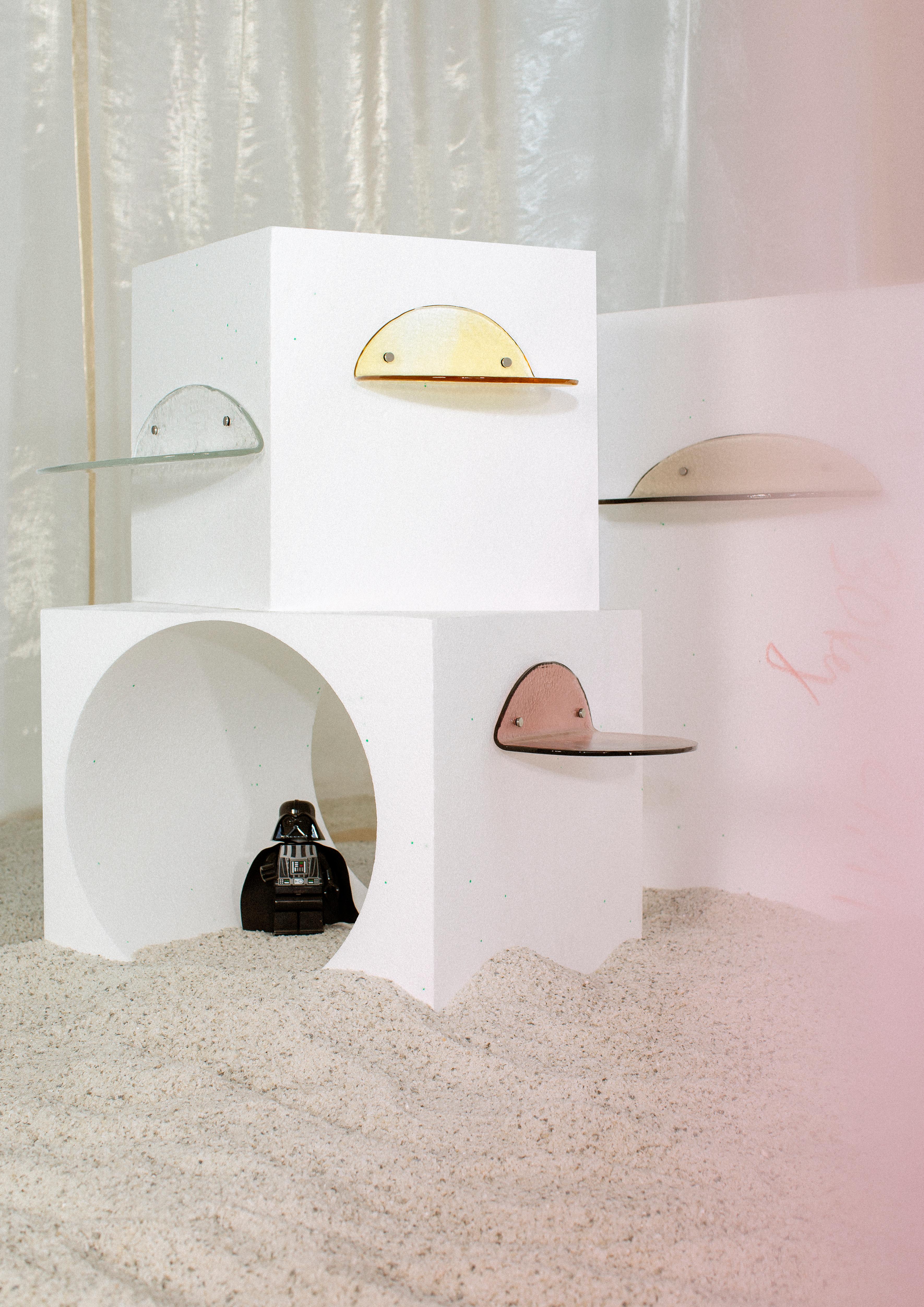 Contemporary Blash Medium Amber Shelf by Pulpo For Sale