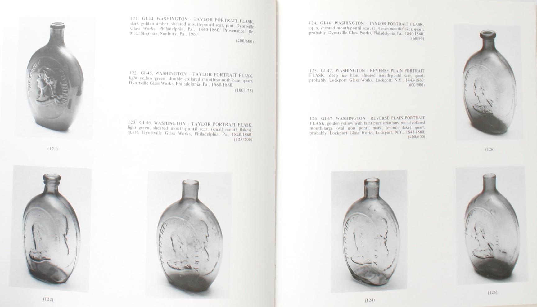 Blaske Collection American Historical Flasks by Norman C. Heckler, 1st Edition For Sale 8